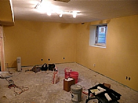 basement renovation