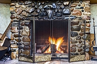 Wood Burning Fireplace; Construction and Safety Considerations