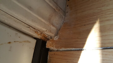 Moisture issue at base of French doors